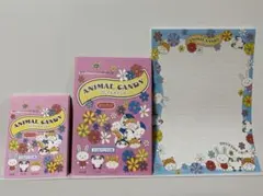 平成レトロ　アニマルキャンディー　小袋と封筒と便箋