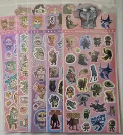 クライベビー♡トゥントゥン♡キラキラホログラムシール 5枚セット