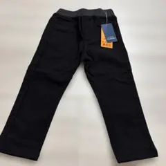 西松屋　ストレッチ裏起毛ブラックパンツ 90