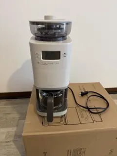 1回のみ使用　シロカ全自動コーヒーメーカー CM-6C261(HL)ライトグレー