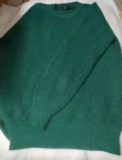 ニット　セーター　PADDOCOX 緑系