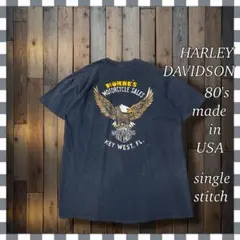 80s 90s USA製 ハーレーダビッドソンイーグルリバティータンク Tシャツ 