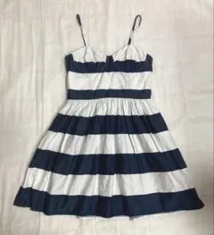 forever21マリンボーダーキャミワンピース