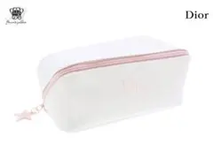 クリスチャンディオール ノベルティ ワイドオープンポーチ 2021 白 Dior