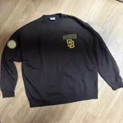 MLB San Diego Padres スウェット ブラウンのサムネイル