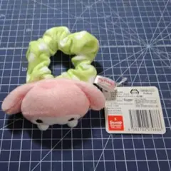 マイメロディ・クロミ　ぴょこきゅんドットシュシュ　マイメロディ