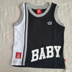 新品タグ付【BABYDOLL/ベビードール】タンクトップ 100cm　黒のサムネイル