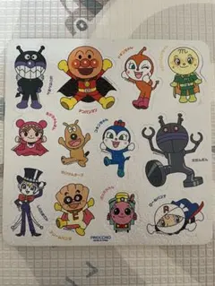 アンパンマンパズル　幼児向け様々な形のパズル