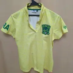 週末値下げFILA ゴルフ ポロシャツ LL イエロー