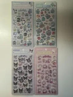 可愛い飴のようなシール　【海外製品8枚セット】