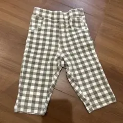 PAIRMANON チェック柄パンツ 80 ペアマノン