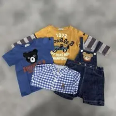 ミキハウス DOUBLE.B ORIGINAL80㎝　90㎝　４点まとめ売り