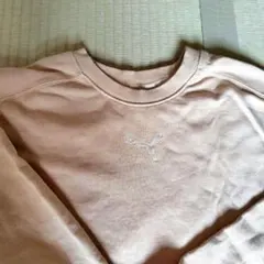 PUMA ベージュ スウェット Mサイズ