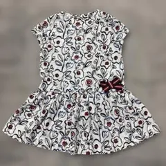 PetitBateauプチバトー　ワンピース24m/86㎝　夏服