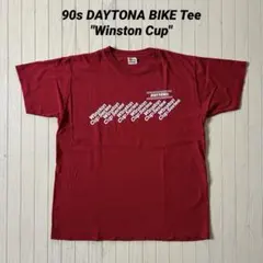 DAYTONA Bike Tee チェッカーフラッグ 80s 90s USA製のサムネイル