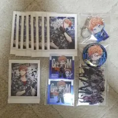 ヒプノシスマイク　ヒプマイ　理鶯　缶バッジ　ぱしゃこれ　キーホルダー　シール