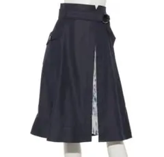 アプワイザーリッシェ　　3wayデザインワークスカート （ダスティ）