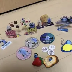 パペットスンスンアクリルキーホルダー他トイまとめ売り11点