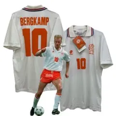 1994 オランダ代表　ベルカンプ　lottoオフィシャル 当時物ユニフォーム 1994 オランダ代表 ベルカンプ lottoオフィシャル 当時物ユニフォーム