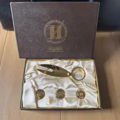 HONMA 本間ゴルフ マーカーグリーンフォークゴールドカラーのサムネイル