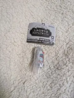 サンリオキャラクターズ　レトログラスミニチュアチャーム　あひるのペックル