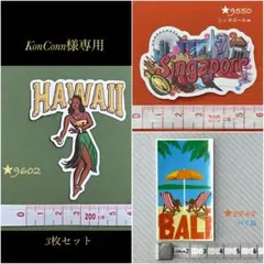 【KonConn様専用】ステッカー 3枚セット♡
