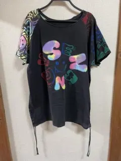 EL RODEO エルロデオ スマイル パッチワーク 半袖Tシャツのサムネイル