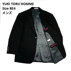 YUKI TORII HOMME テーラードジャケット BE4 ブラックのサムネイル