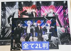 騎士X ファミマ ブロマイド BOOGIE DOWN 2L判 4枚
