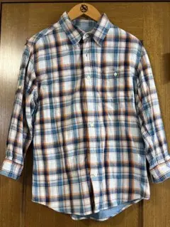 Eddie Bauer 長袖チェックシャツ Sサイズ