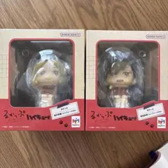 【新品未開封】るかっぷ　狐爪研磨・黒尾鉄朗ユニフォーム2体セット