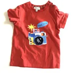 Paul Smith/恐竜とカメラのプリントTシャツ/サイズ80