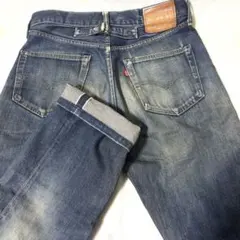 Levi’s 702XX BIG E 赤耳 日本製 W31 ボタン裏 J22 濃