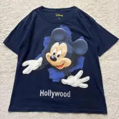 ディズニーヴィンテージ 両面プリントTシャツ ミッキー　ハリウッドのサムネイル