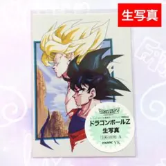 ドラゴンボールZ 当時物 年代物 生写真 超サイヤ人 孫悟空 カードダス