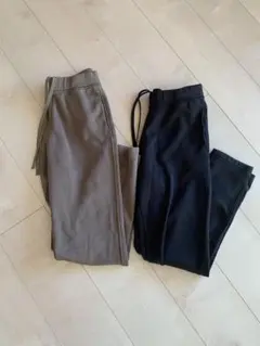 ユニクロ　ストレッチフリースパンツ　Sサイズ2本セット