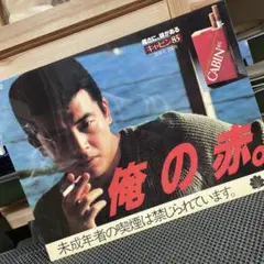 CABIN SPIRIT 昭和レトロな自販機宣伝広告プラスチック製 キャビン 