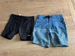 NIKE VOLCOM キッズ 水着 2点セット