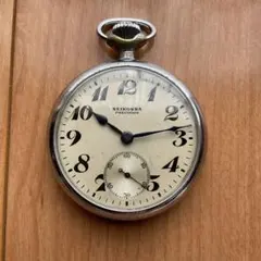 懐中時計 手巻 　 国鉄　昭和34年　セイコー 稼働品 懐中時計 手巻 国鉄 昭和34年 セイコー 稼働品 - メルカリ