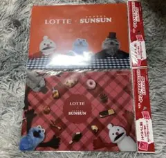 パペットスンスン　ランチョンマット　2枚セット　 ロッテ　ノベルティ　非売品のサムネイル