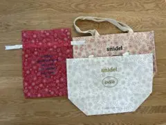 snidel、gelato pique ショップ袋 3点セット