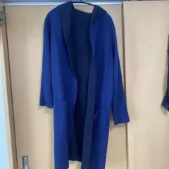 BEAUTY&YOUTH フード付きカーディガン S ネイビー