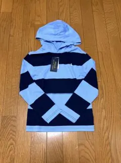 新品　POLO RALPH LAUREN フード付き長袖Tシャツ　130