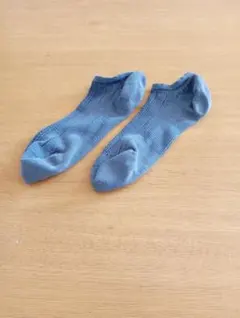 アンクルソックス ブルー