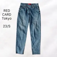 REDCARD ストレートデニム デニムパンツ 個性派 デニム