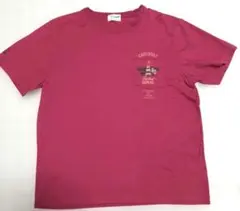Crocodile ★マルーン色 Tシャツ ★綿100% LLサイズ ★美品のサムネイル
