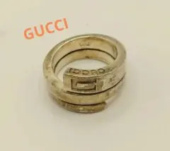 GUCCI スネークスパイラルリング シルバー925 ユニセックス