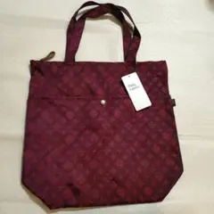 Daily russet トートバッグ ボルドー