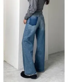 Levi's別注 RIBCAGE WIDE LEGデニム（Ungrid）