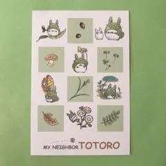 ジブリ　となりのトトロ　ポストカード　スタジオジブリ　宮崎駿